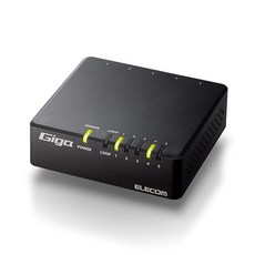 ELECOM 스위칭 허브 기가비트 대응 5포트 AC 전원 블랙 EHC-G05PA4-B, 상세페이지 참조, 상세페이지 참조