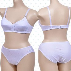 V 2단계 주니어브라팬티 주니어브라세트 청소년브라팬티