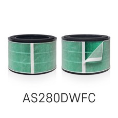 LG 퓨리케어 360 필터 정품형 호환, AS280DWFC, 2단형