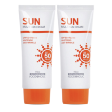 푸드어홀릭 멀티 선 크림 SPF50 PA+++, 2개, 70ml