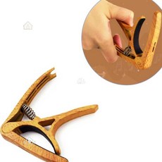 음정 변경 쉬운 코드 나무 기타 조절 카포 우쿠렐레 어쿠스틱 클래식기타, 진우드