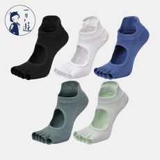 NicoFun 露趾腳背 防滑襪