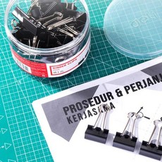 델리 블랙 더블클립 E8564A 25mm 48개, 없음, 단품, 상세설명 참조, 없음