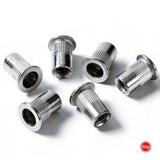 LXU 고강도 팝너트 원형 리벳너트 스텐 리벳트못, 50개, M10