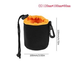 카메라 백팩 크로스백 가방 alloet 방수 유니버설 소프트 네오프렌 dslr 렌즈 파우치 케이스 s m l xl full size protector case for sony, 노란색, 1개