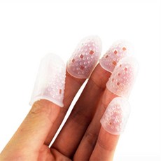 모쿠모쿠 실리콘 골무 기타골무여성, XXS