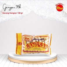 kacang atom gangsar 印尼花生豆，酥脆可口，獨立包裝，辦公室休閒零食首選, 1個, 140g