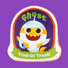 핑크퐁 아기상어 할로윈 라인프린트쿠션-스톤1