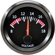 ESUPPORT 카 52mm 포인터 전압 게이지 미터 키트 화이트 LED 라이트 표시기 데일리 디스플레이 전자, Oil Temp Gauge