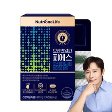 [무료배송/오늘출발] 뉴트리원 브레인알파피에스 대두유래 인지력 개선 세트 구성, 1개, 30정