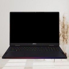 MSI 2024 레이더 18 HX 코어i9 인텔 14세대 지포스 RTX 4090, 블랙, 2TB, 32GB, WIN11 Pro, Raider 18 HX A14VIG-225KR