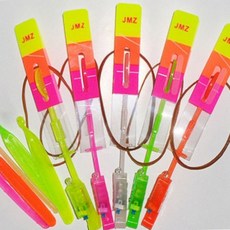 불빛 새총낙하산 5개 아이들장난감 장난감낙하산 어린이장난감, 랜덤