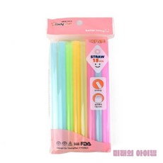 미래템 버블티빨대(15P) 빨때, 1개, 1개