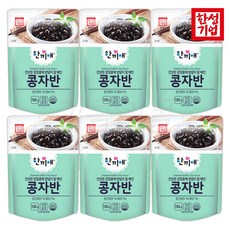 [현대프리마켓] 한성 집밥반찬 한끼애 콩자반, 6개, 150g