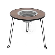 르꽁드 캠핑 원형 화로 테이블 캠핑화로대