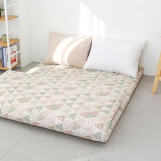 아르떼베딩 순면누빔 요매트 100%국산 바닥요(요커버+솜매트)_5CM/8CM, 포레 그린