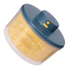 고성능 전기 샐러드 방적공 지속되는 재충전용 야채 건조기, 파란색