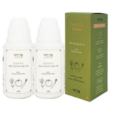 자연그램 칼슘파우더 과일세정제 세척제 잔류농약세균유해물질 제거 매직버블클리너증정, 2개, 150g