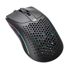 글로리어스 GLORIOUS MODEL 02 WIRELESS 블루투스 무선 게이밍 마우스, 블랙