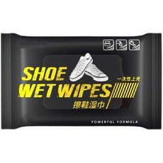 小白鞋擦鞋清潔濕巾 運動鞋清潔濕巾 快速去汙 白鞋救星 黑科技擦鞋神器 便攜式擦鞋巾 紙巾 鞋面清潔, 1個, 30片