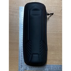 火雞Tth 自行車EVA硬殼拉鍊式防水工具罐 磨砂黑便攜式水壺架工具盒, 1個, 小號 18*7cm 素平面