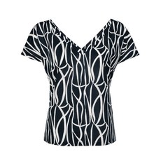 아네스베 코튼 V넥 탑