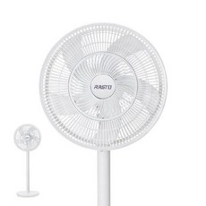 RASTO 14吋雙風道循環立扇，飛刀葉片廣角送風、節能低耗、馬達過熱保護, AF6