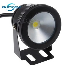LED 수중 조명 야외 풀 스팟 램프 풍경 볼록 렌즈 평면 IP67 12V 10W, 03 Warm White, 02 Flat Lens, 1개