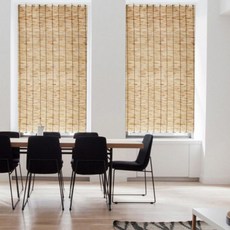 헤이이츠미 고급 갈대발 문발 2개 60cm커튼 창문 햇빛 가림막 가리개 대나무발