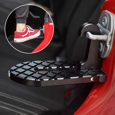 멀티 도어스텝 블랙 사이드스텝 차량용 보조 발판 자동차 사다리 카도어 블랙 A389, 단품, 단품, 1개