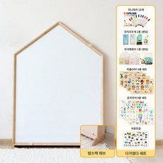맘스보드 레브하우스보드 L사이즈 + 맘스랙(레브) + 자석가베세트, 내츄럴, 파우더핑크, 가베세트