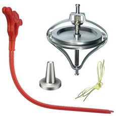 자이로스코프팽이 금속 중력팽이 데스크 실험 3종 교구 과학 로프, 세이코 실버