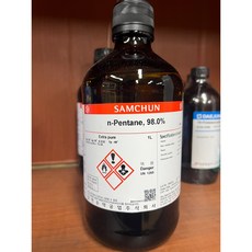 n-Pentane 98% 펜탄 시약 109-66-0, 6509-4405(대정 500g)