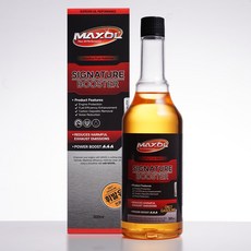 맥쏠 시그니처 부스터 연료첨가제 가솔린 휘발유 300ml, 1개, 가솔린/휘발유