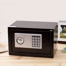 디지털금고 20EDA 저금통 가정용 개인 소형 비밀 금고, 블랙
