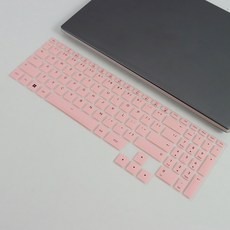 실리콘 노트북 키보드 커버 보호 스킨 썬더로봇 RS16 메크레보 오로라 X 2025 2024 16인치 / 지아롱 16 프로, [04] pink, 1개