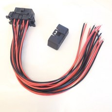 라인 플러그 감지 폭스바겐용 케이블 전원 진단 컴퓨터 핀 16 인터페이스 자동차 혼다 테스트 OBD 범용 도요타 J1962 호환 OBD2 진단기, black-for hondacover, 1개