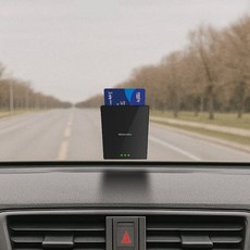 (장애인/유공자 할인등록 가능) HL만도 무선 하이패스 단말기, 블랙