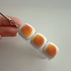 스트레스 해소 구운 빵 모양 딸깍이 피젯 키캡키킹, 1개, 3구