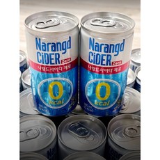 동아오츠카 나랑드사이다 제로 캔 업소/가정 랜덤, 60개, 180ml