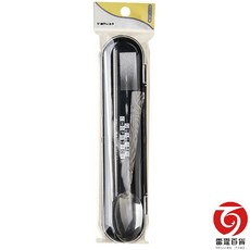 上龍 雅居筷盒組ST袋 環保餐具 不鏽鋼餐具 台灣製 便攜餐具組, 1個