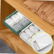 수납함 언더 책상 밑 서랍 부착식 히든 슬라이딩 중형 59000EA 1EA, 본상품