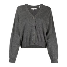 친티앤파커 V넥 울 크롭 가디건