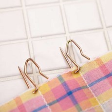 철제 커튼핀 커튼침 커텐침 커튼바늘 커튼연결 핀고리 50개