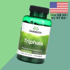 스완슨 트리팔라 120캡슐 Swanson Triphala 120 Capsules Vitamins, 스완슨 트리팔라 120캡슐 Swanson Triphal