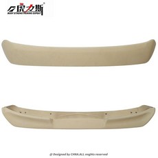 適用 07-15 Tiida 尾翼 08-15 啟辰 R50 尾翼 碳纖維紋, 1個, 11-15【毛坯-沒顏色需要打磨】,免打孔