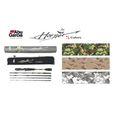 Abu Garcia Hornet Colors 5節式泛用旅行竿 路亞竿 HCC-685M (槍色) / HCS-675L (直柄), HCS-675L(直)
