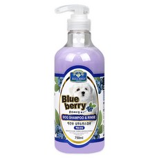 벨버드 블루베리 샴푸린스 화이트 백모용, 750ml, 1개