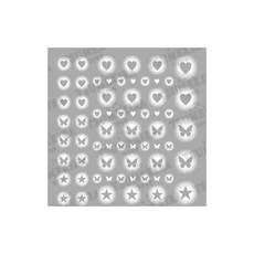 TSUMEKIRA(ツメキラ) 네일 스티커 es Airy cheek White/에어리 치크 화이트 ES-ACH-101