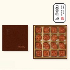 [작심밀도]교동한과 전통식품명인 수제약과 (소16개입), 8g, 1개